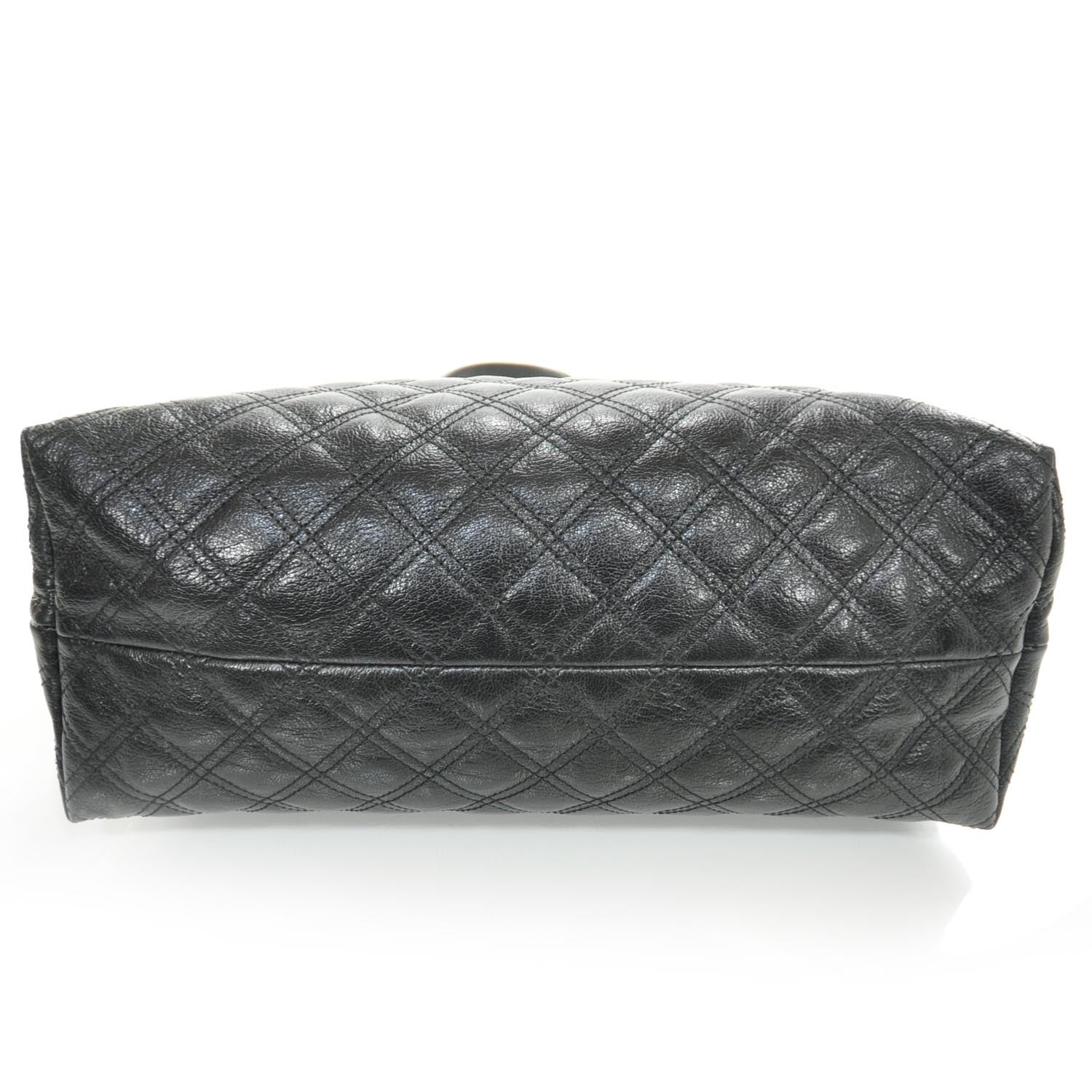 Marc Jacobs Leather Quilted Karlie Satchel Black 4 of 9