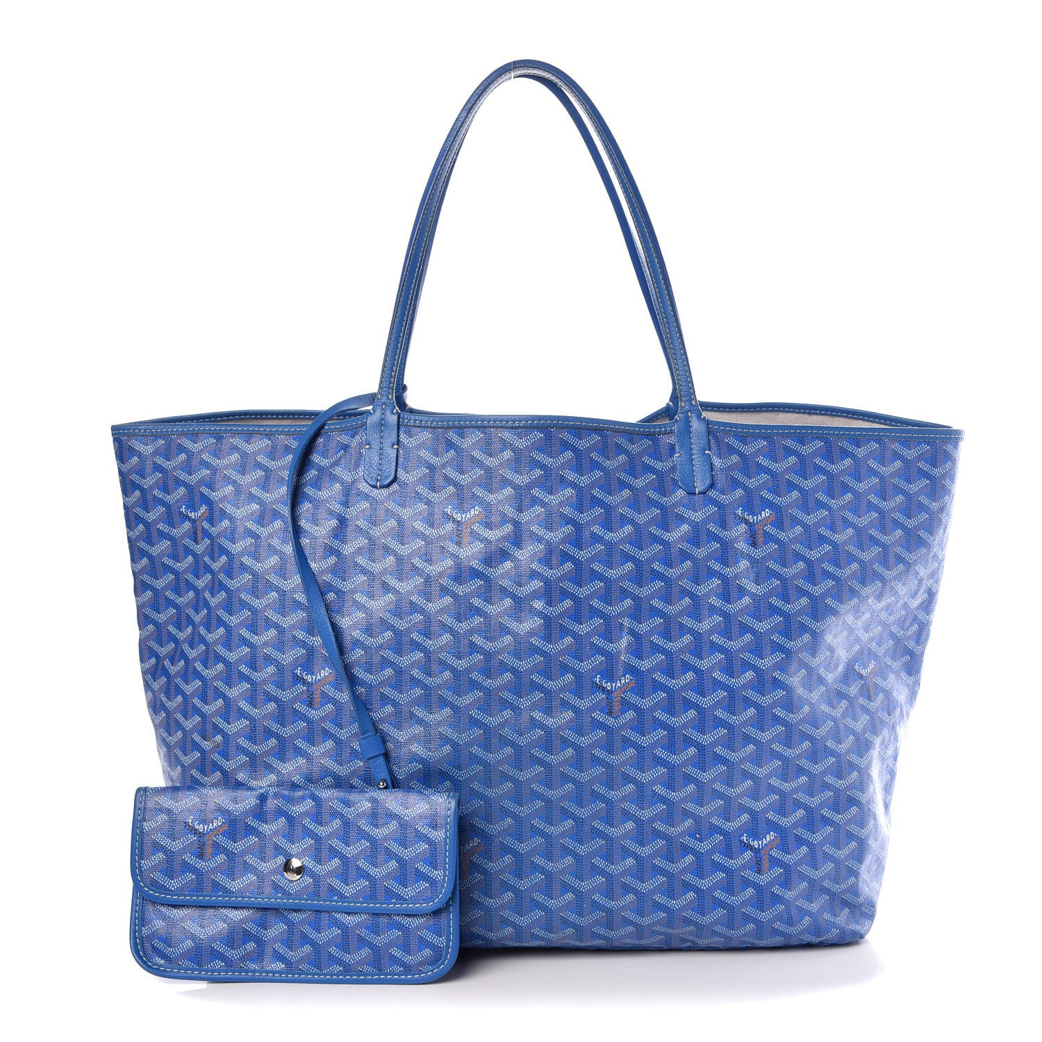 Goyard Goyardine Saint Louis GM Sky Blue 1 of 12