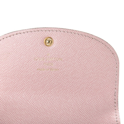 Louis Vuitton Damier Ebene Rosalie Coin Purse Rose Ballerine 7 of 8