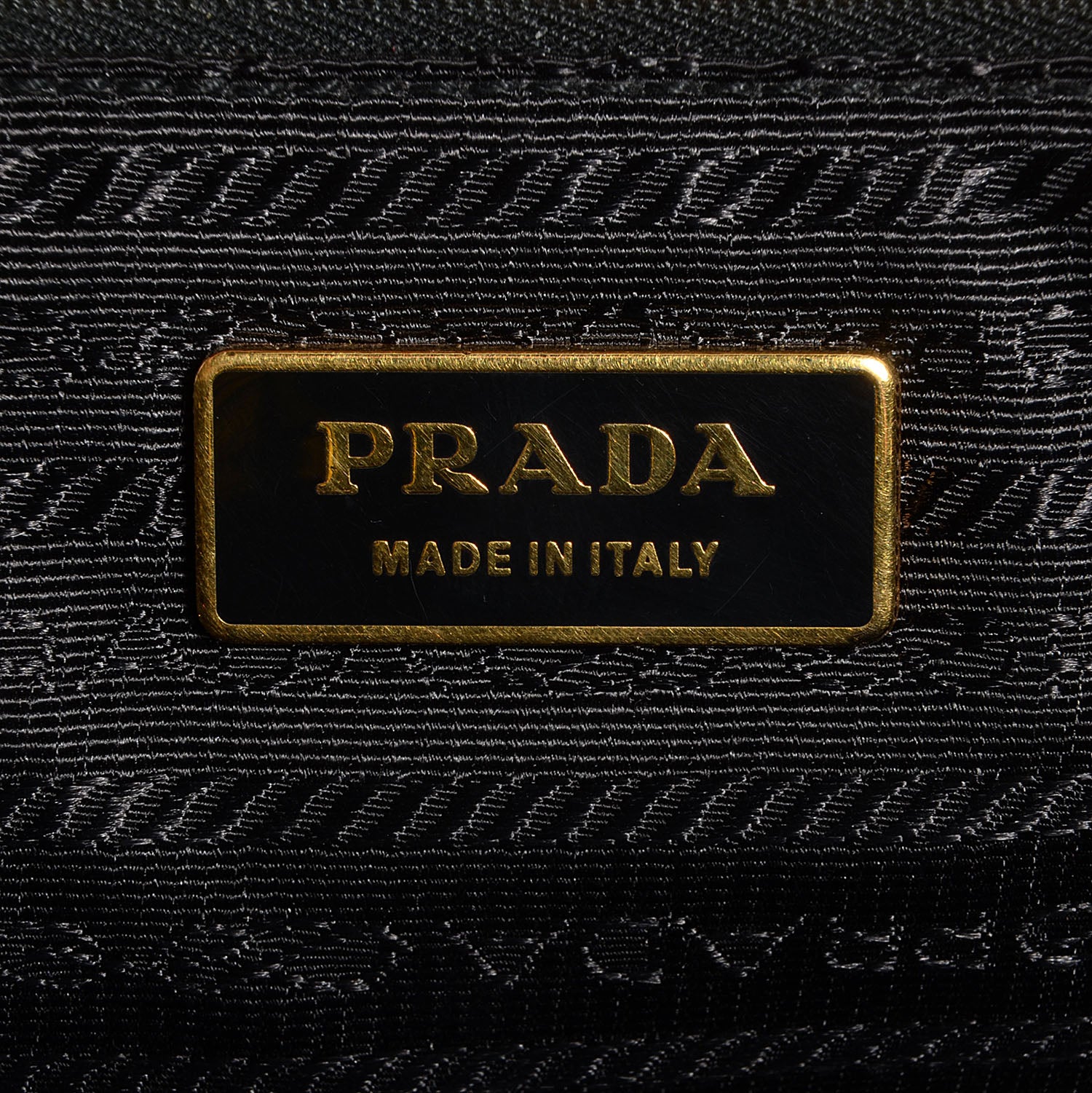 Prada Nylon Chevron Quilted Dome Satchel Black 6 of 9