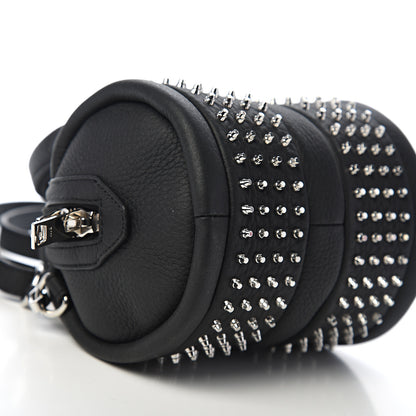Alexander Wang Calfskin Studded Baby Rockie Matte Black Rhodium Hardware 7 of 9