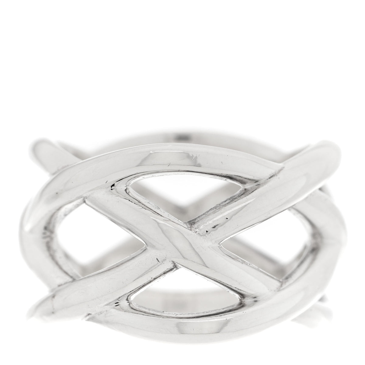 Tiffany Sterling Silver Celtic Knot Ring 49 4.75 3 of 4