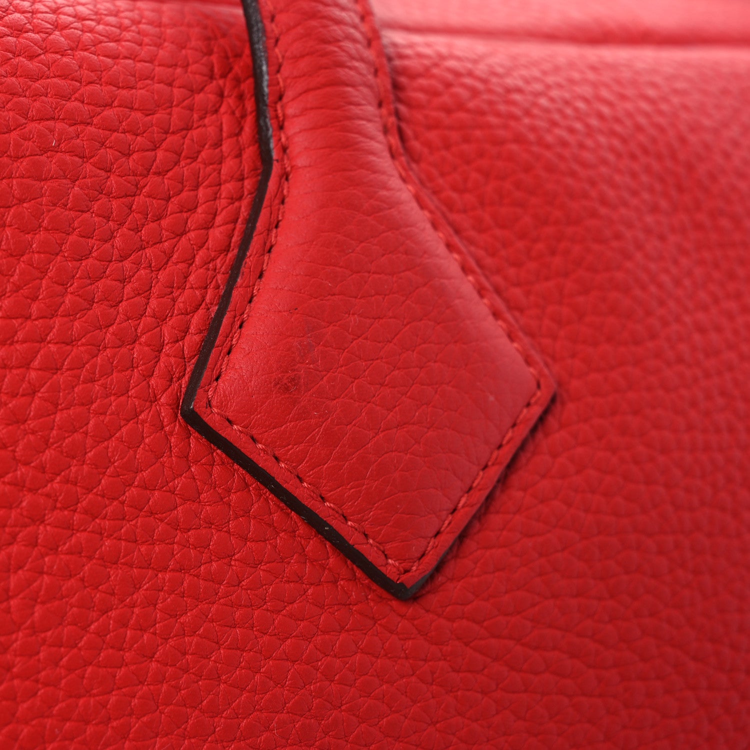 Hermes Taurillon Clemence Victoria II 43 Rouge Casaque 13 of 14