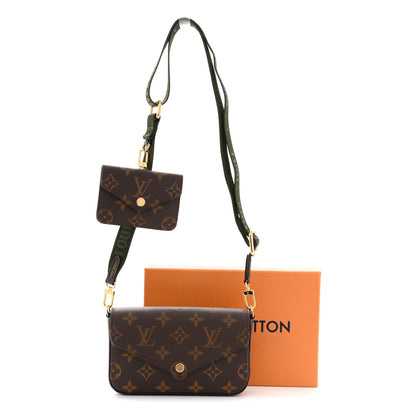 Louis Vuitton Monogram Felicie Strap & Go Kaki 10 of 10