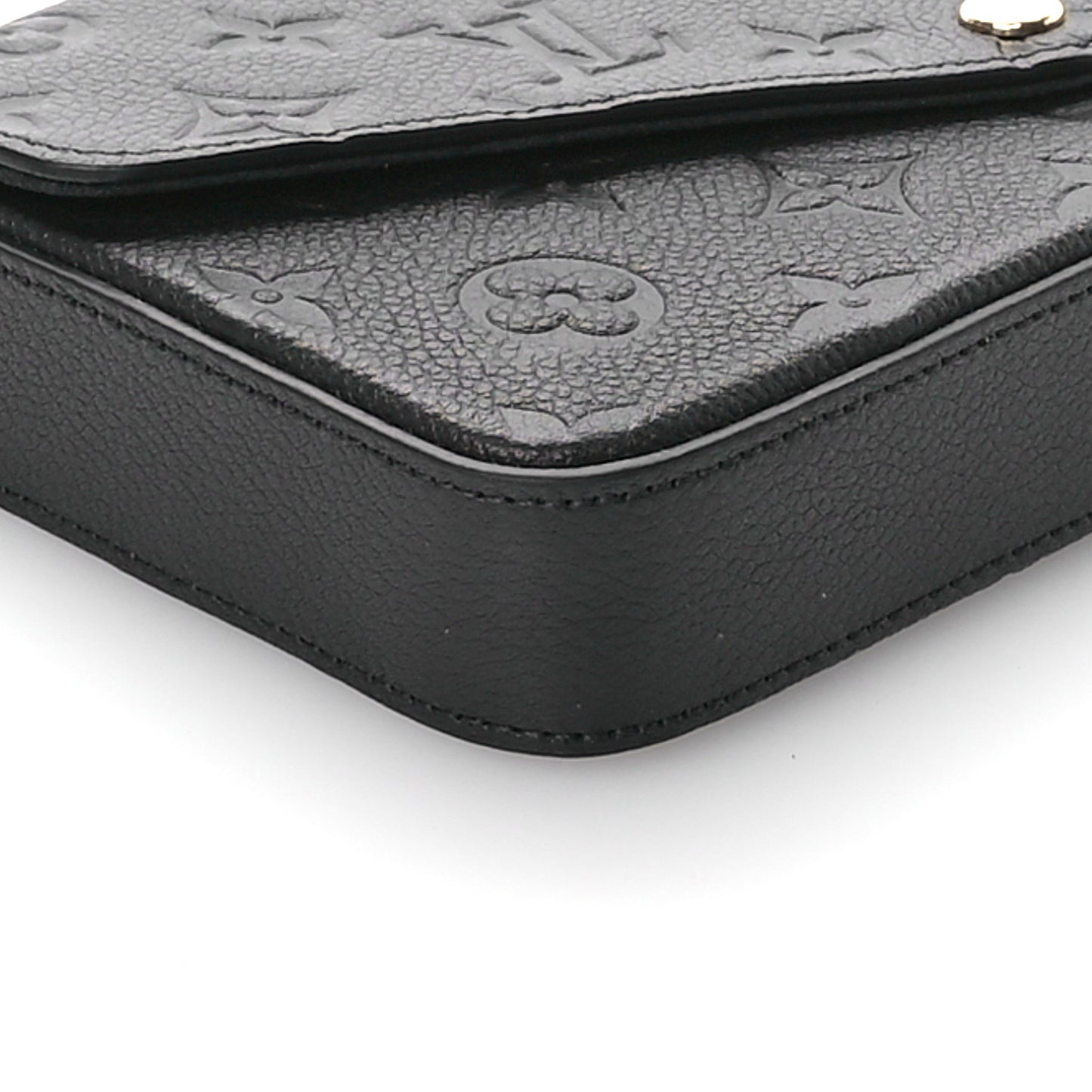 Empreinte Pochette Felicie Chain Wallet Black