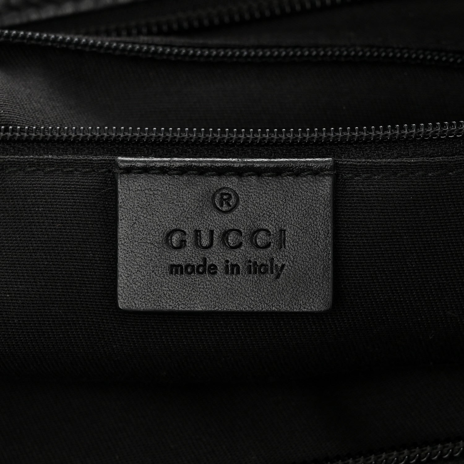 Gucci GG Monogram Web Flat Messenger Bag Black 6 of 10