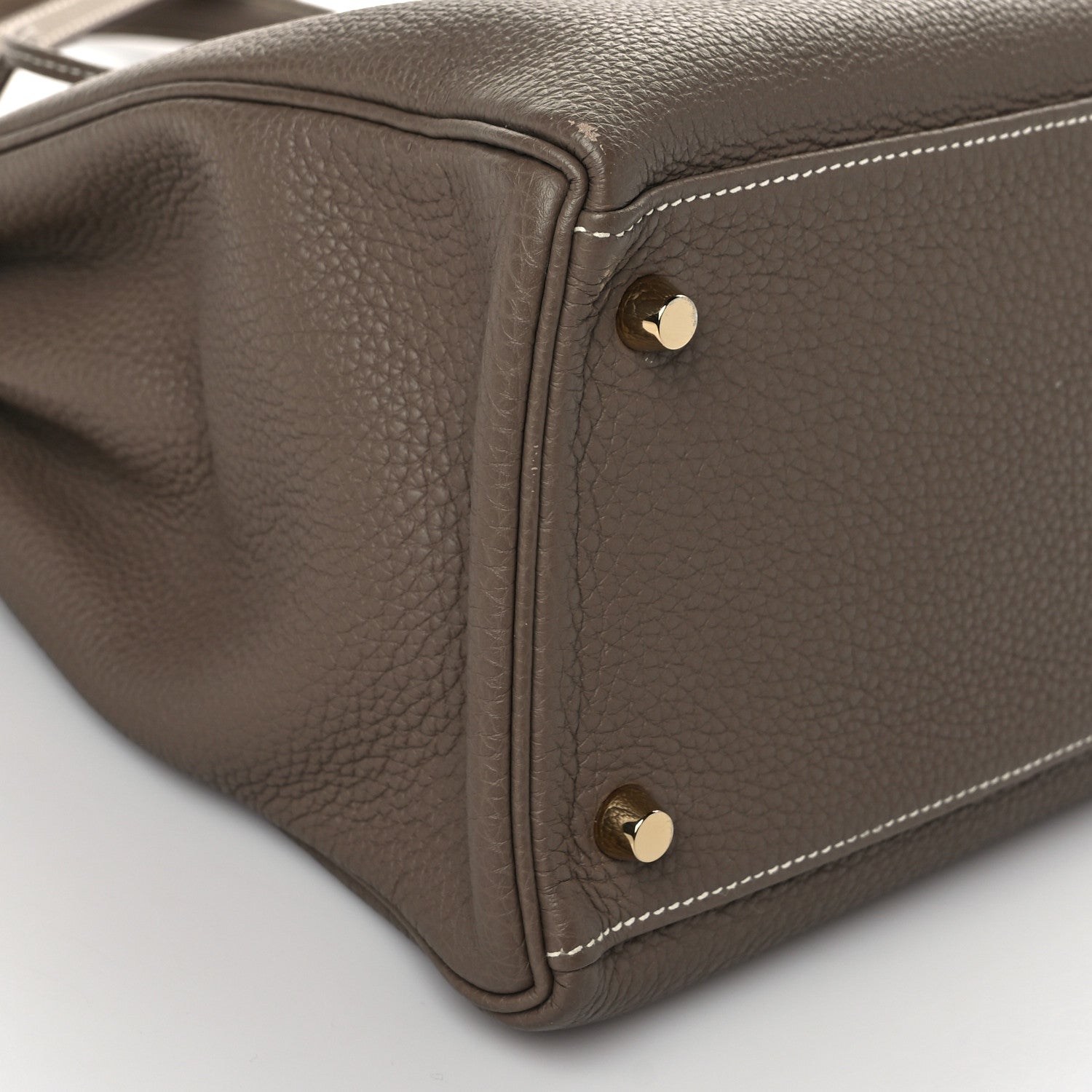 Hermes Togo Kelly Retourne 35 Etoupe 8 of 9