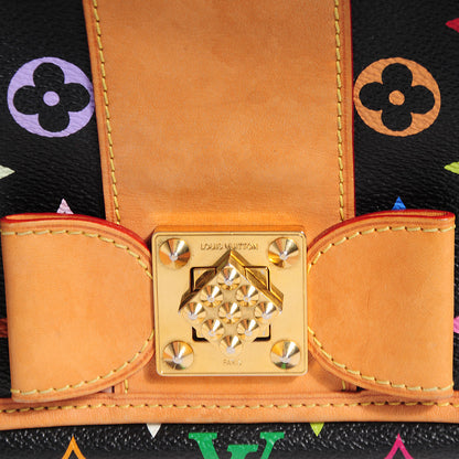 Louis Vuitton Monogram Multicolor Patti Black 9 of 12
