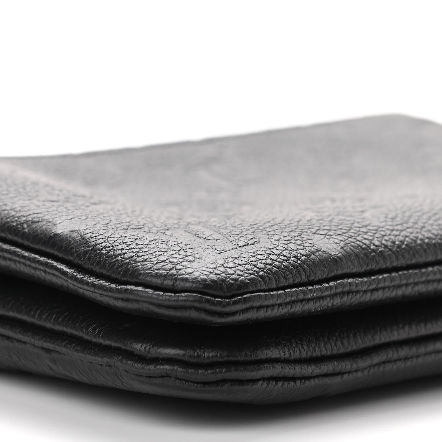 Louis Vuitton Empreinte Double Zip Pochette Black 8 of 9