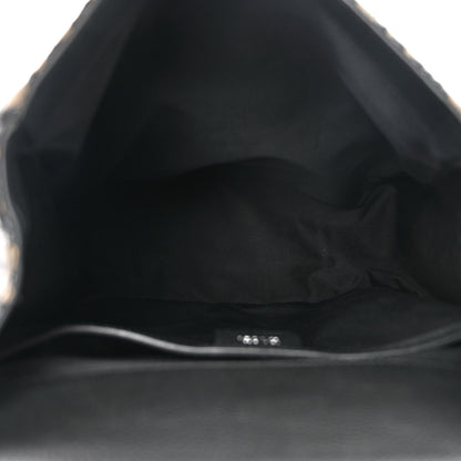 Christian Dior HOMME Oblique Calfskin Mens Saddle Backpack Navy Blue 5 of 10