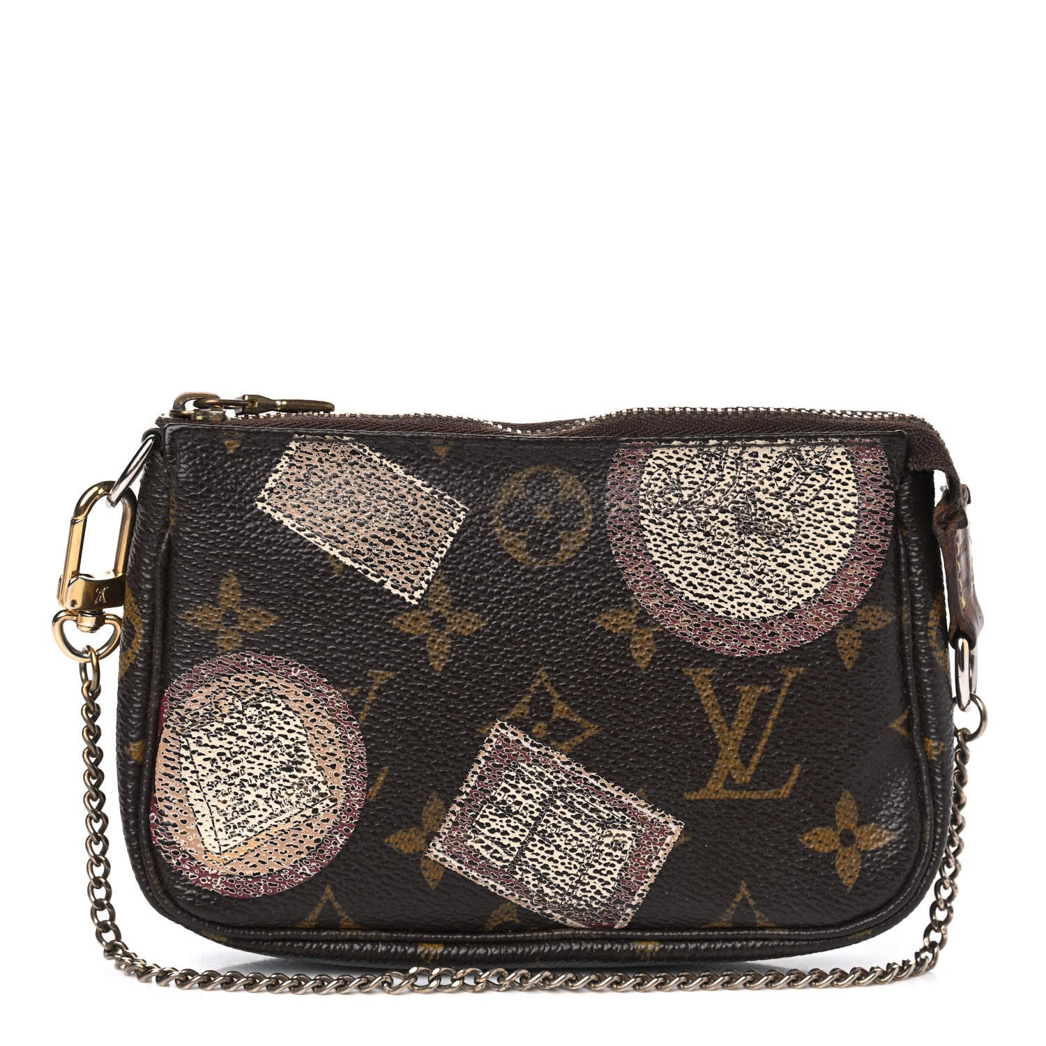 Louis Vuitton Monogram Patch Mini Pochette Accessories 1 of 10
