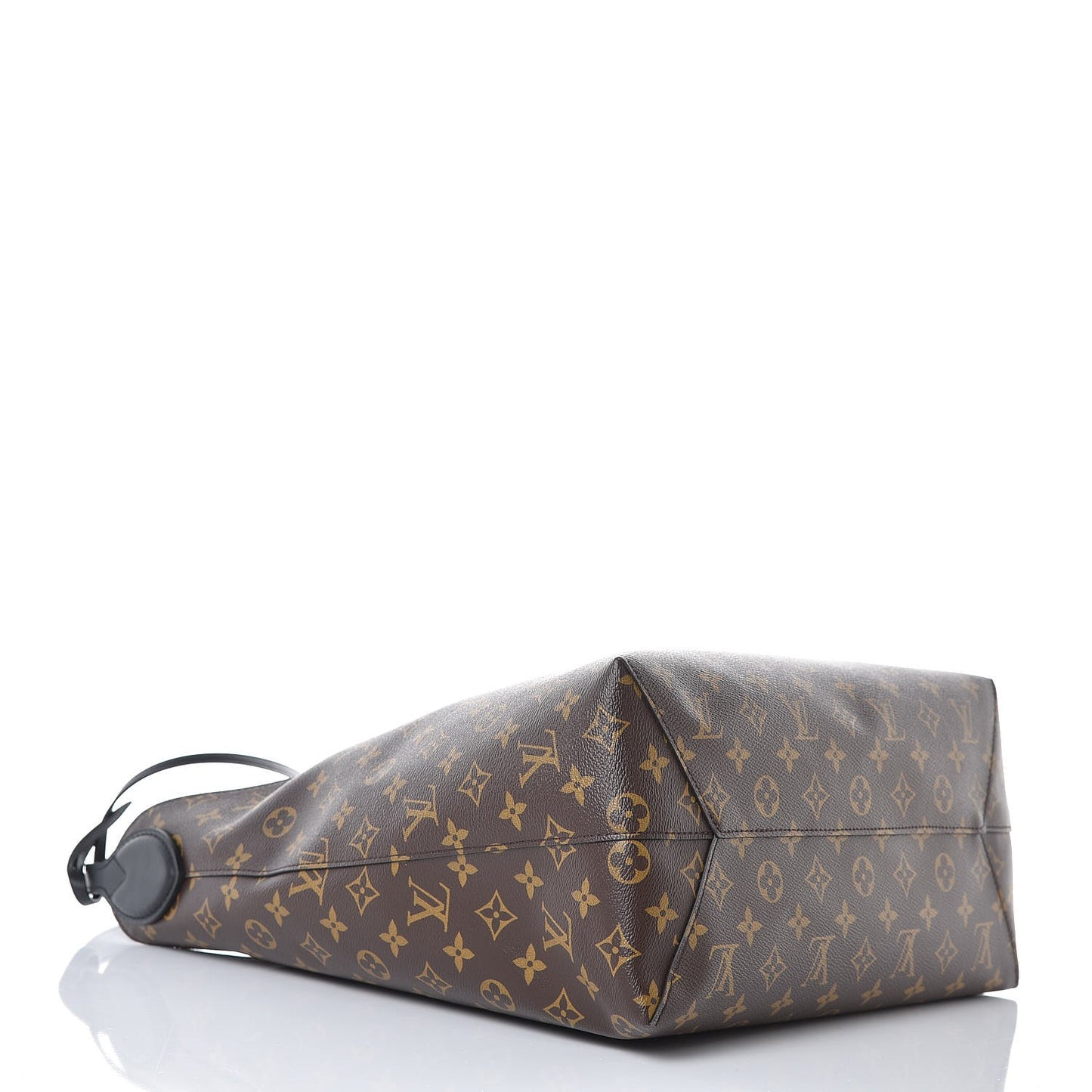 Monogram Flower Hobo Black