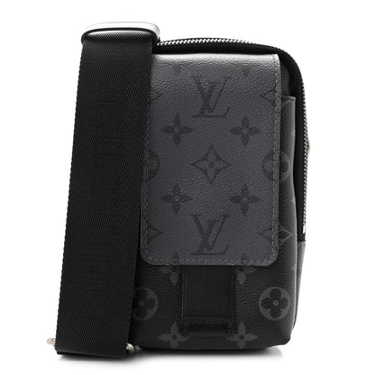 Louis Vuitton Monogram Eclipse Reverse Double Phone Pouch NM 1 of 10