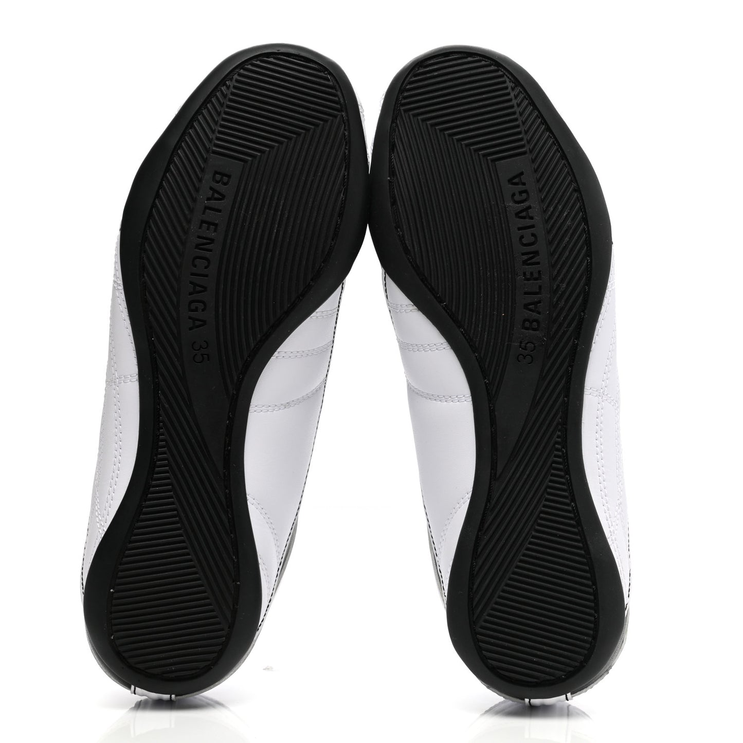 Polyurethane Womens Zen Sneakers 35 White Black