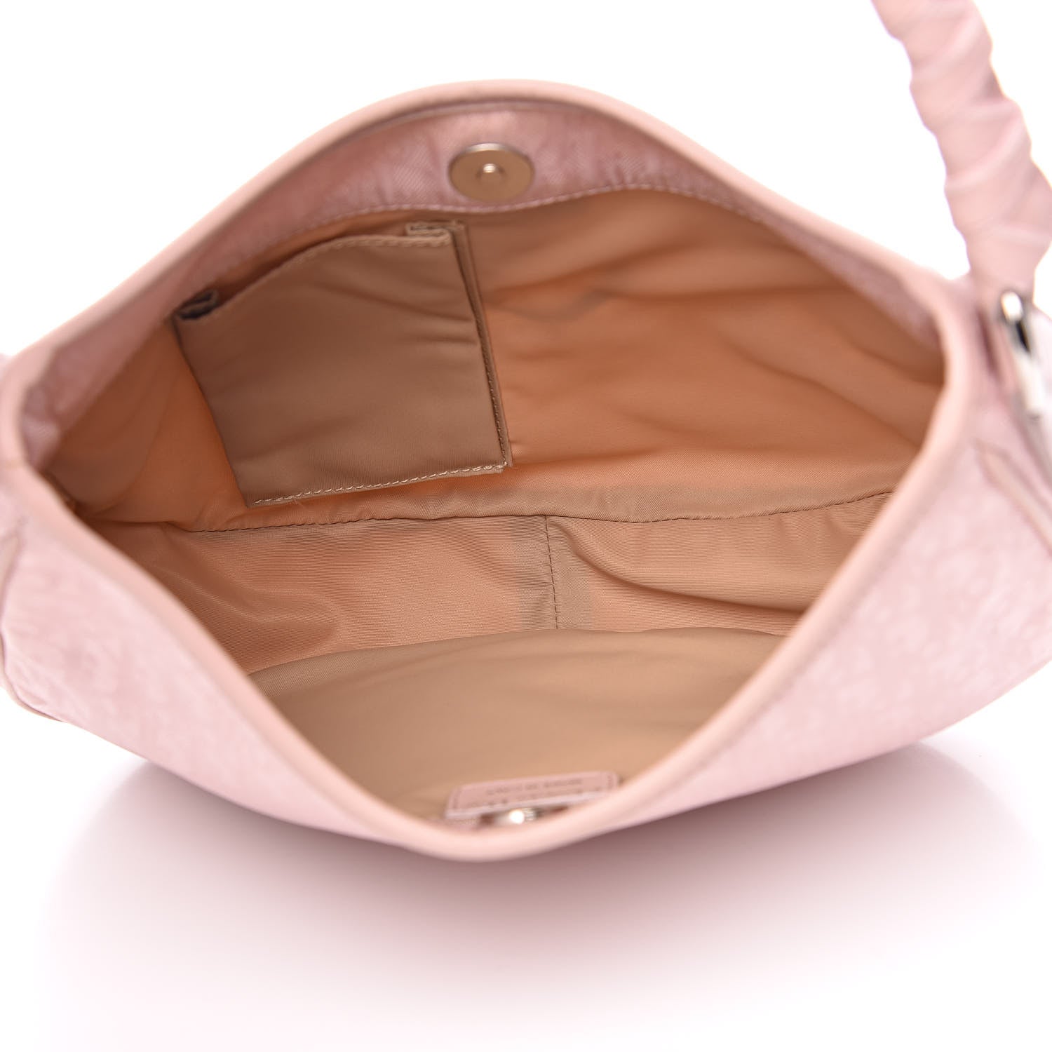 Christian Dior Nylon Monogram Lovely Hobo Rose Clair 5 of 13