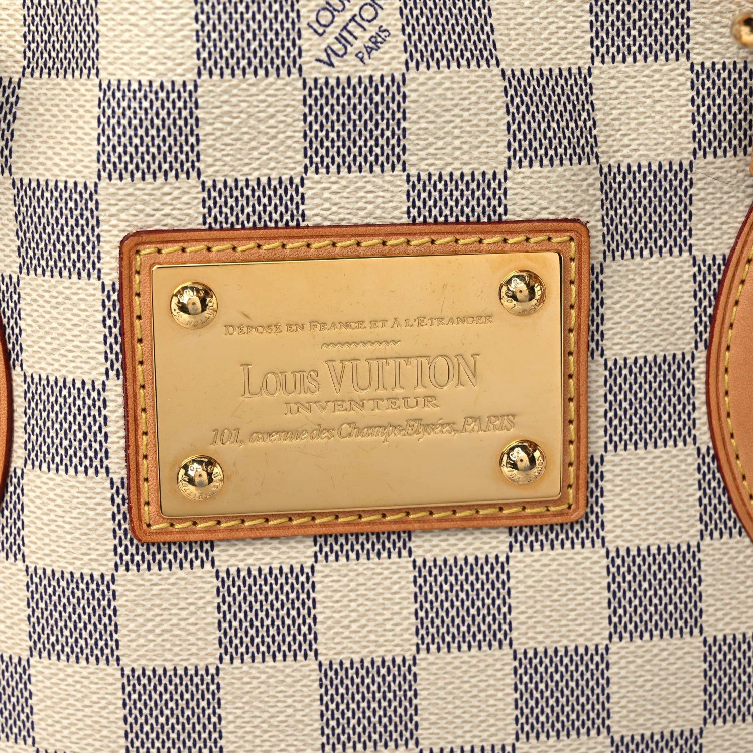 Louis Vuitton Damier Azur Hampstead MM 21 of 25