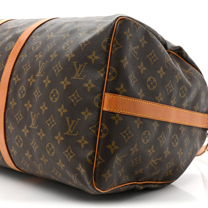 Louis Vuitton Monogram Keepall Bandouliere 55 6 of 16