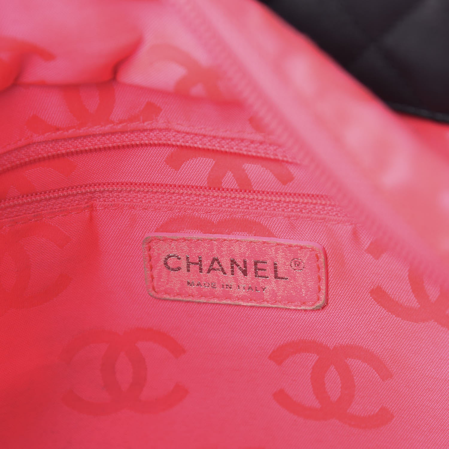Chanel Calfskin Quilted Large Cambon Tote Black 8 of 12