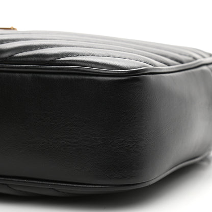 Saint Laurent Calfskin Matelasse Monogram Lou Camera Bag Black 10 of 10
