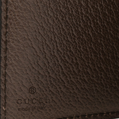 Gucci GG Supreme Monogram Web Ophidia Card Case Beige New Acero 6 of 8