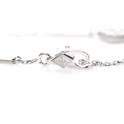 Van Cleef & Arpels 18K White Gold Diamond Sweet Alhambra Bracelet 3 of 5