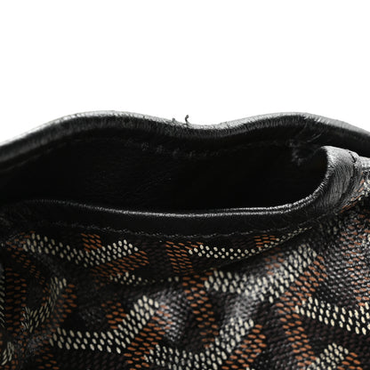 Goyard Goyardine Saint Leger Soft Briefcase Backpack Black 9 of 9