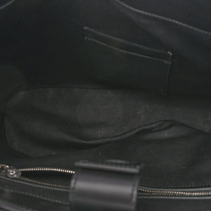 Gucci GG Supreme Monogram Web Tote Black Grey 5 of 12