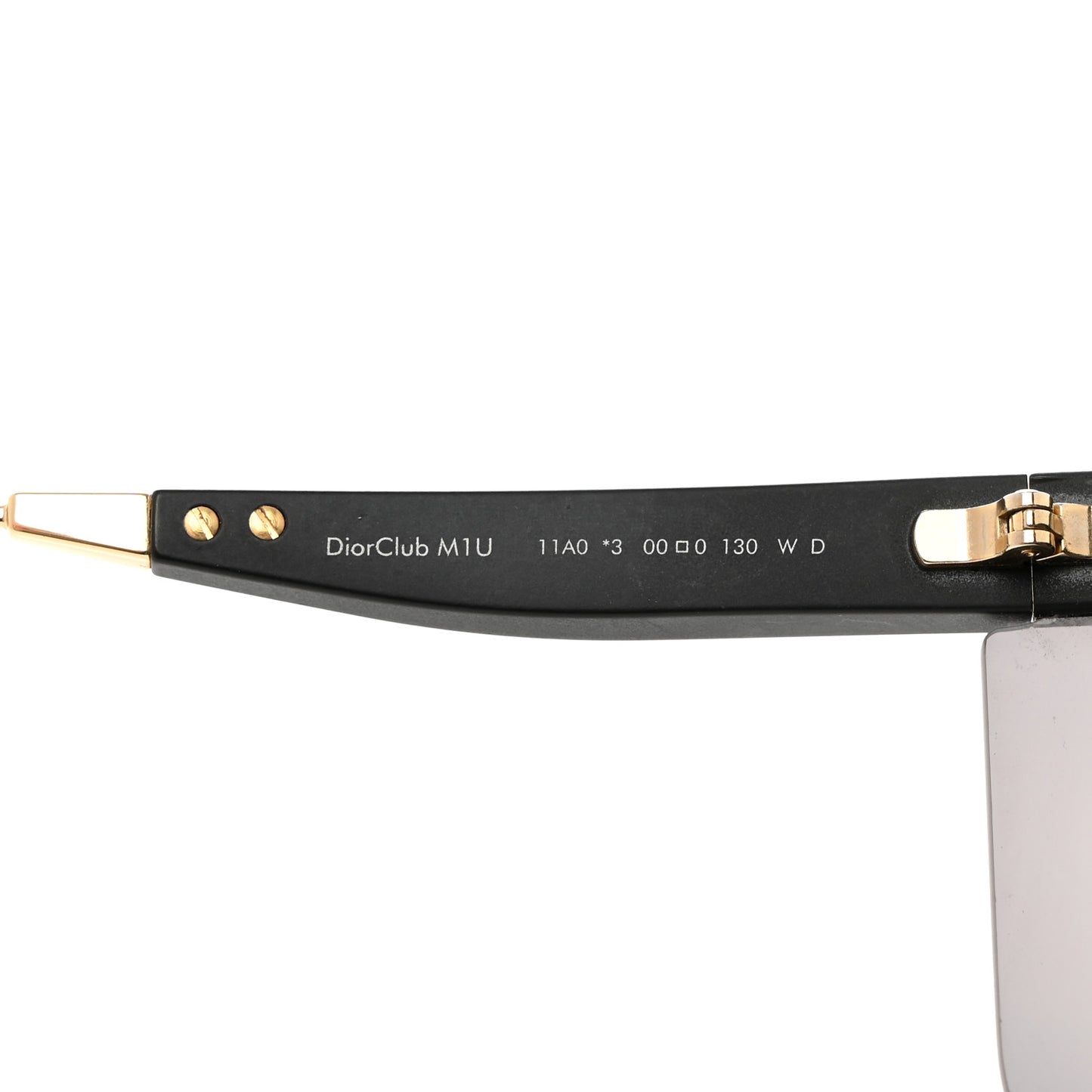 Diorclub M1U Mask Sunglasses Black