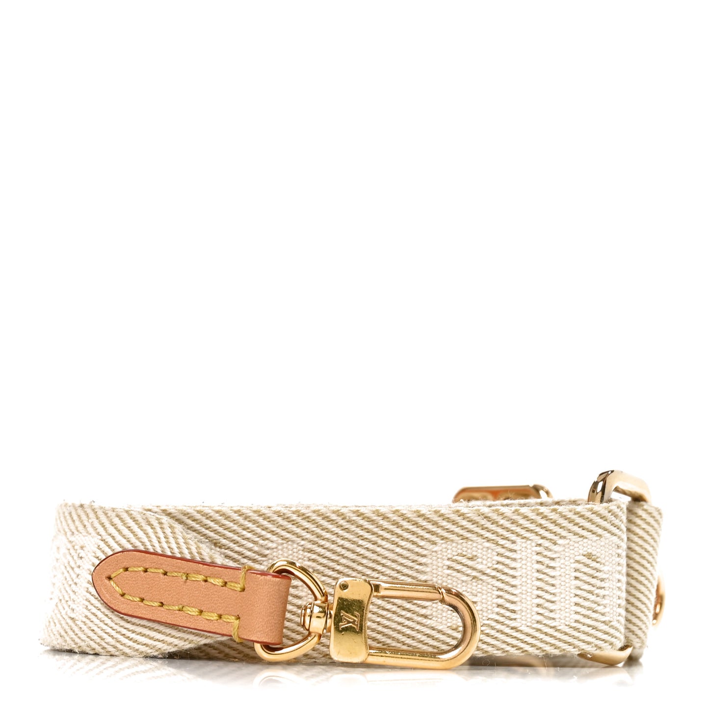 Jacquard Monogram Utility Phone Sleeve Shoulder Strap Beige