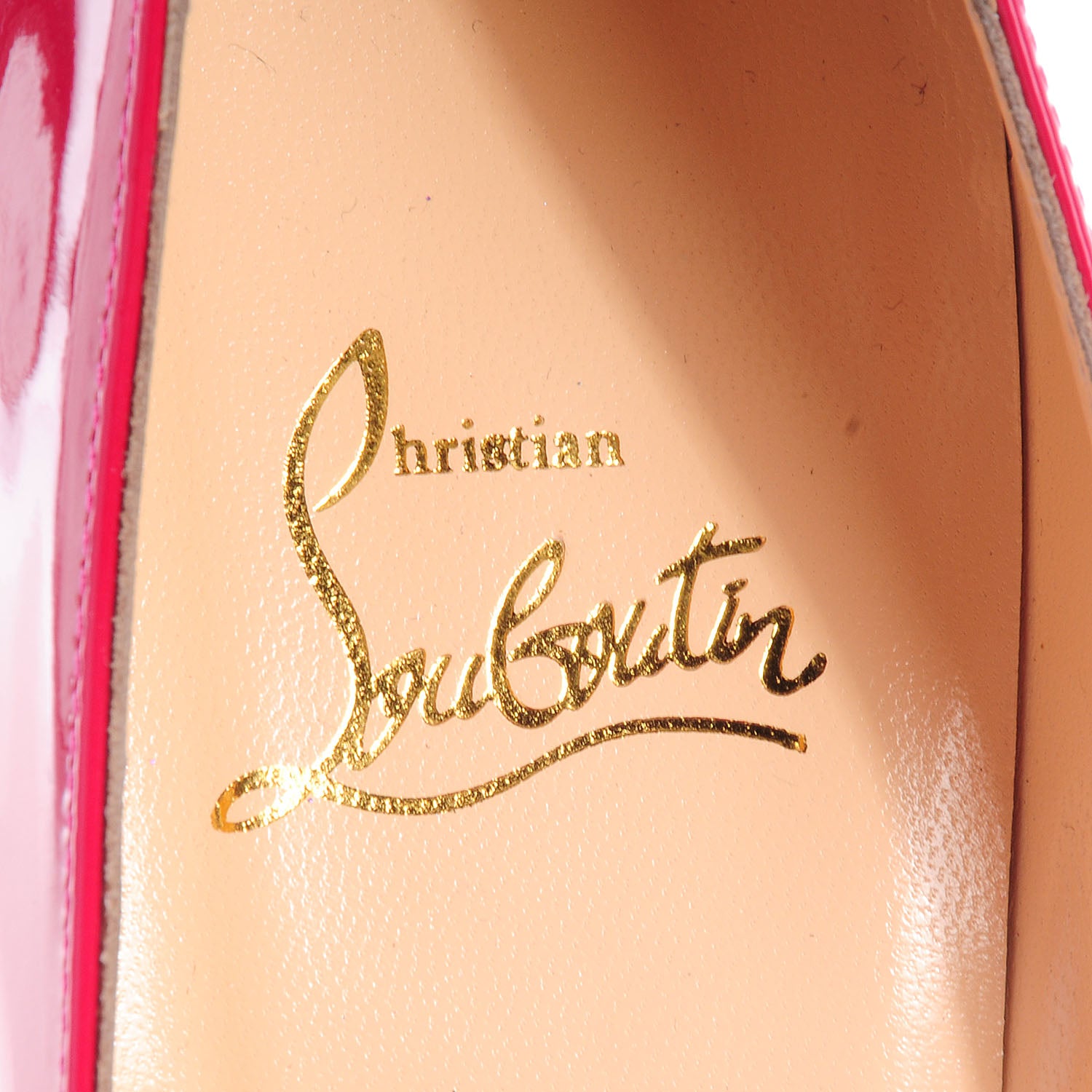 Christian Louboutin Patent Simple 100 Pumps 37 Pivoine 7 of 8