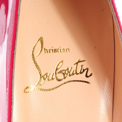 Christian Louboutin Patent Simple 100 Pumps 37 Pivoine 7 of 8