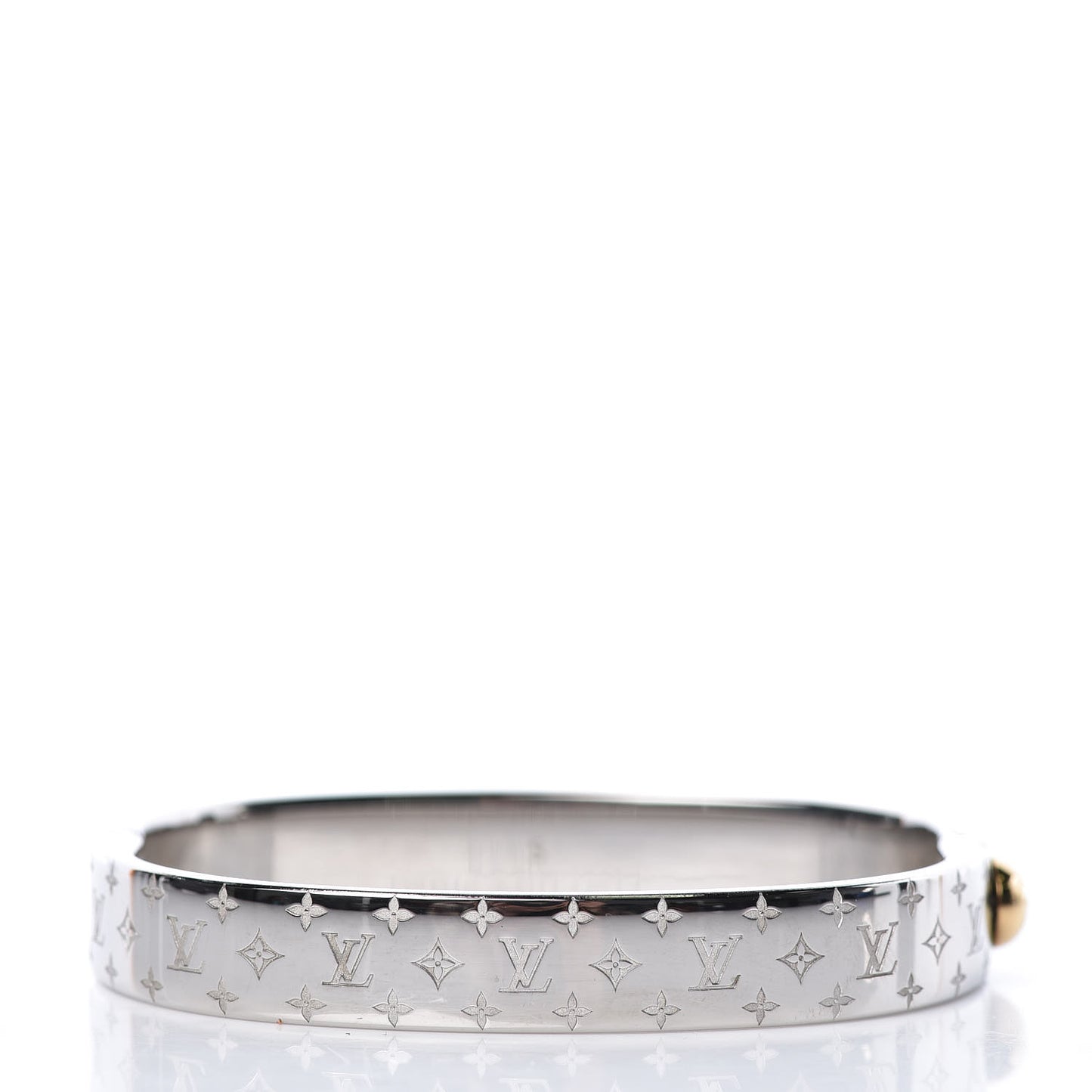 Palladium Monogram Nanogram Cuff S