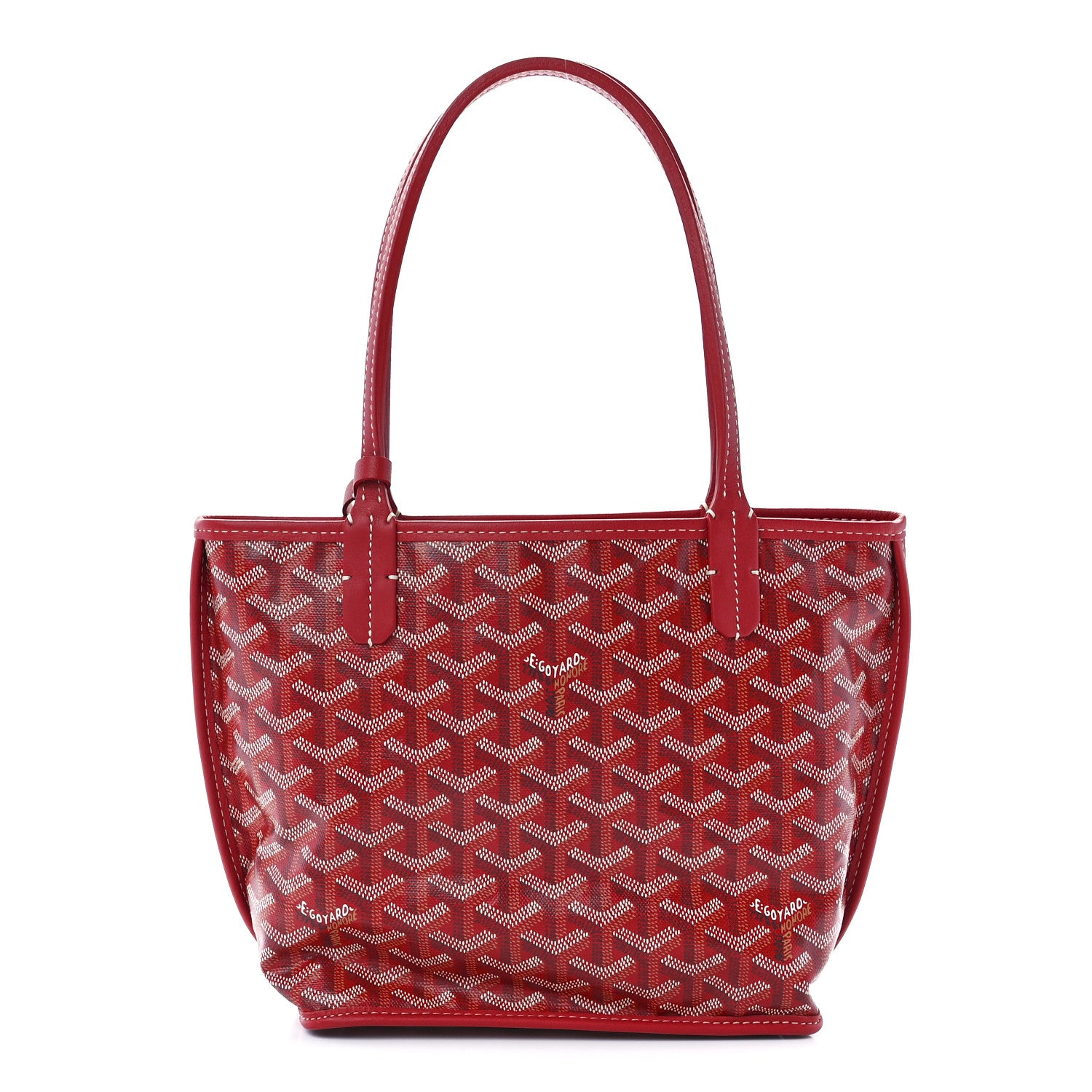 Goyard Goyardine Reversible Mini Anjou Red 3 of 21