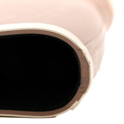 Chanel Caoutchouk CC High Boots 38 Beige White 10 of 12