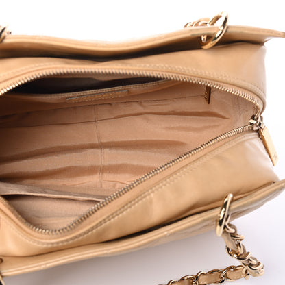 Chanel Lambskin Quilted Petit Timeless Shopping Tote PTT Beige 4 of 4