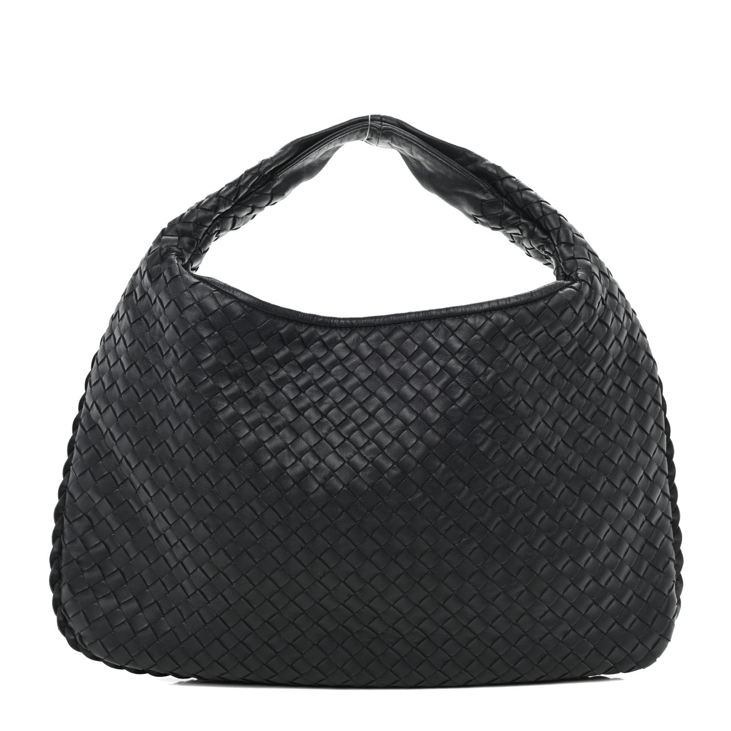 Bottega Veneta Nappa Intrecciato Large Veneta Hobo Black 1 of 9