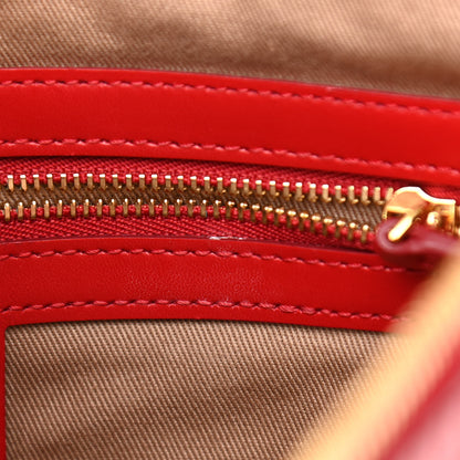 MCM Visetos Medium Crossbody Pouch Ruby Red 11 of 11