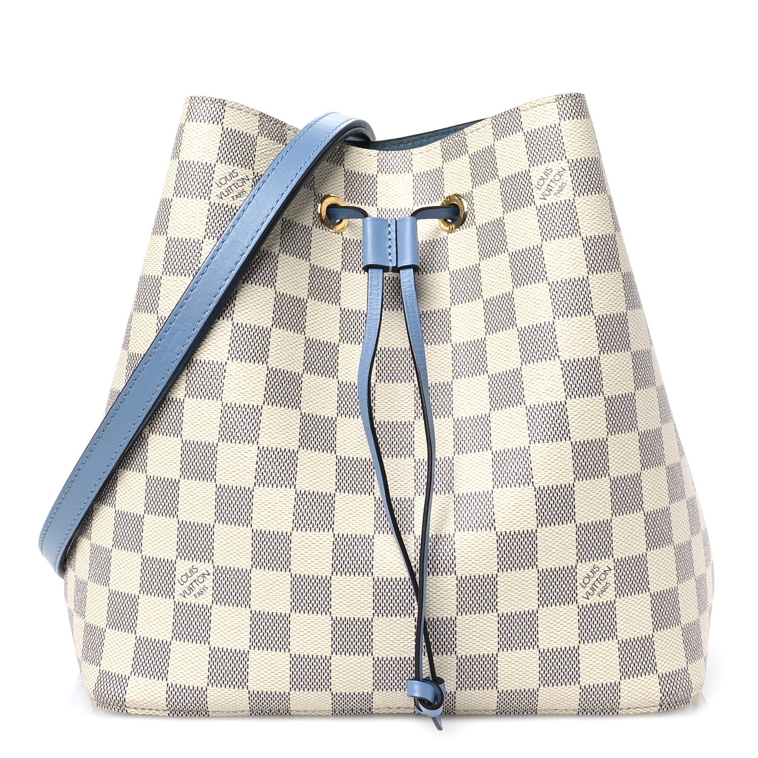 Louis Vuitton Damier Azur Neonoe MM Bleuet 1 of 9