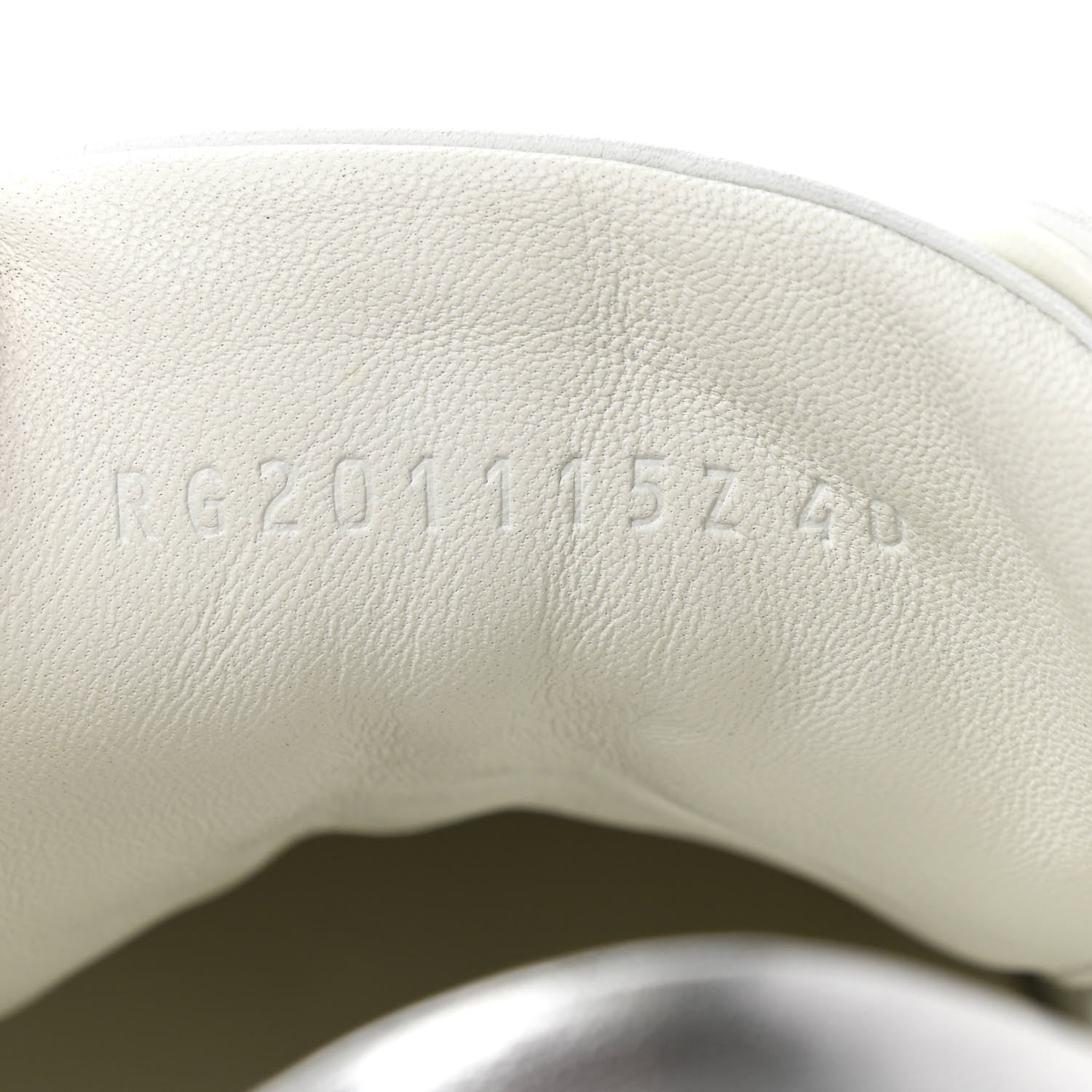 Hermes Nappa Womens Avantage Sneakers 40 White Argent 7 of 9