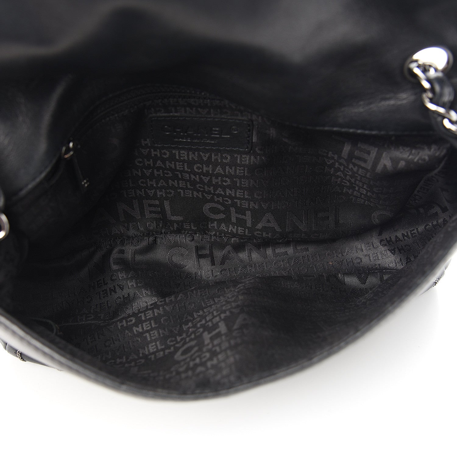 Chanel Lambskin Chain Single Flap Black 4 of 9
