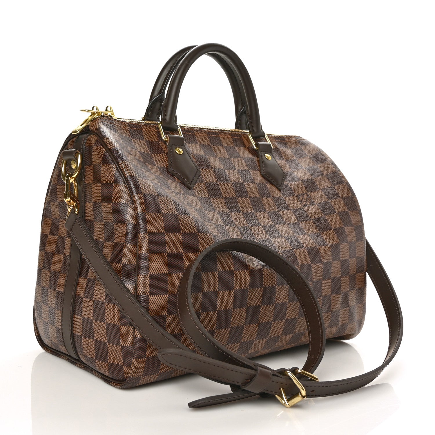 Louis Vuitton Damier Ebene Speedy Bandouliere 30 3 of 7