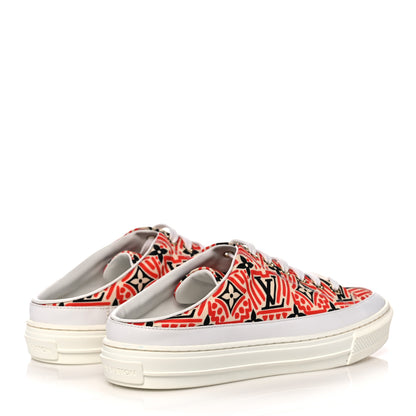 Louis Vuitton Nylon Monogram Crafty Open Back Sneaker 36 4 of 13