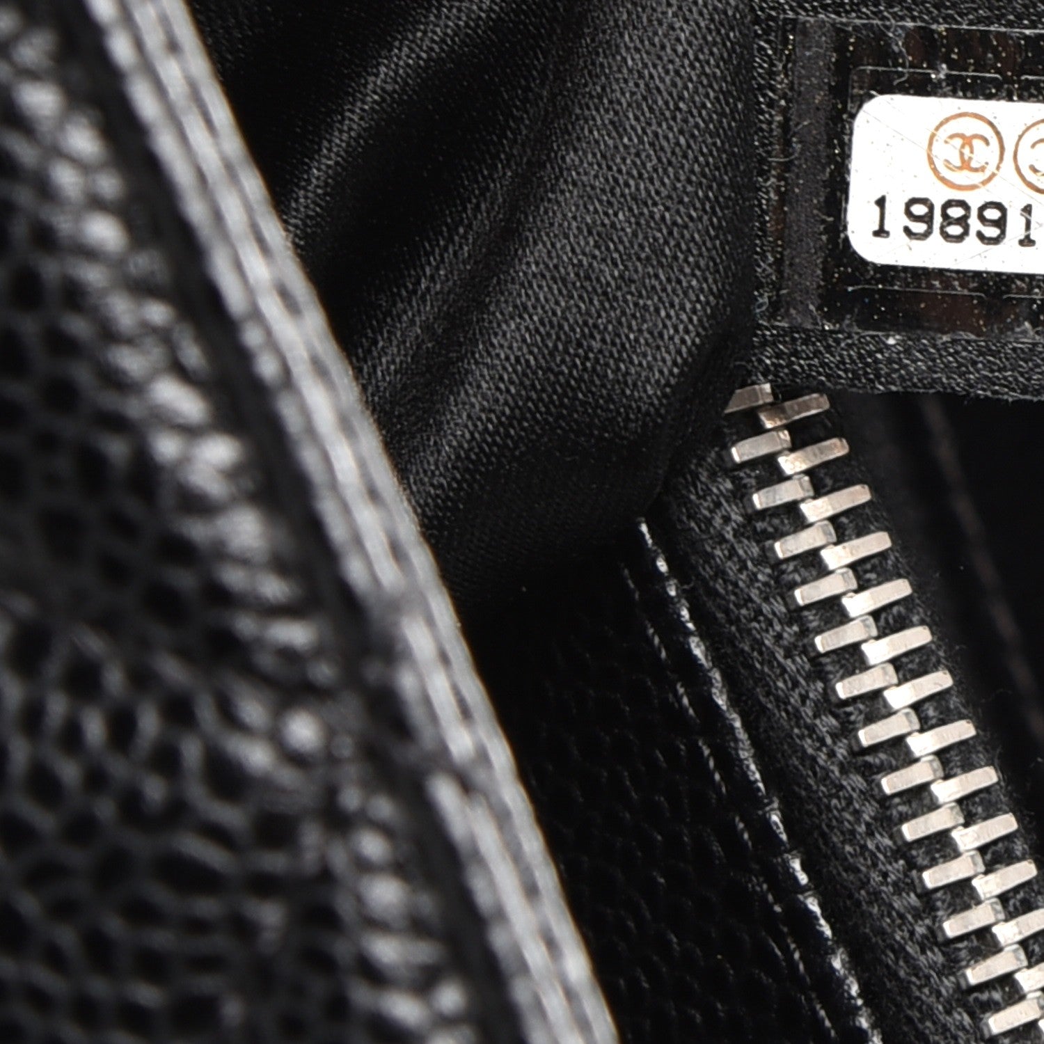 Chanel Caviar Quilted XL Grand Shopping Tote GST Black 7 of 8