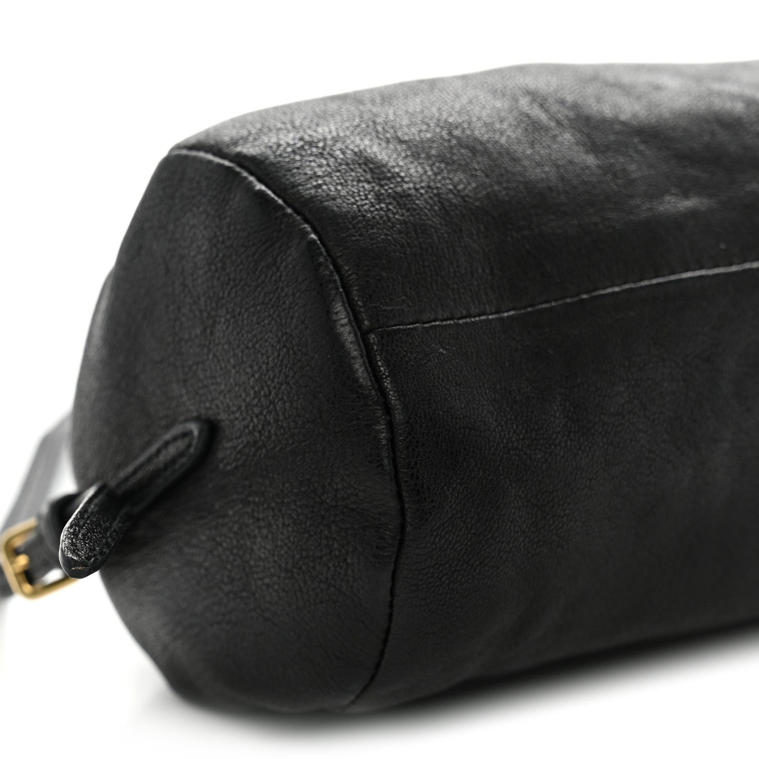 Miu Miu Nappa Aviator Mini Pouch Black 9 of 11