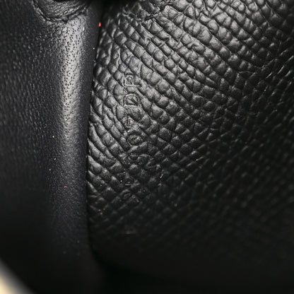 Hermes Epsom Kelly Wallet To Go Black 7 of 11