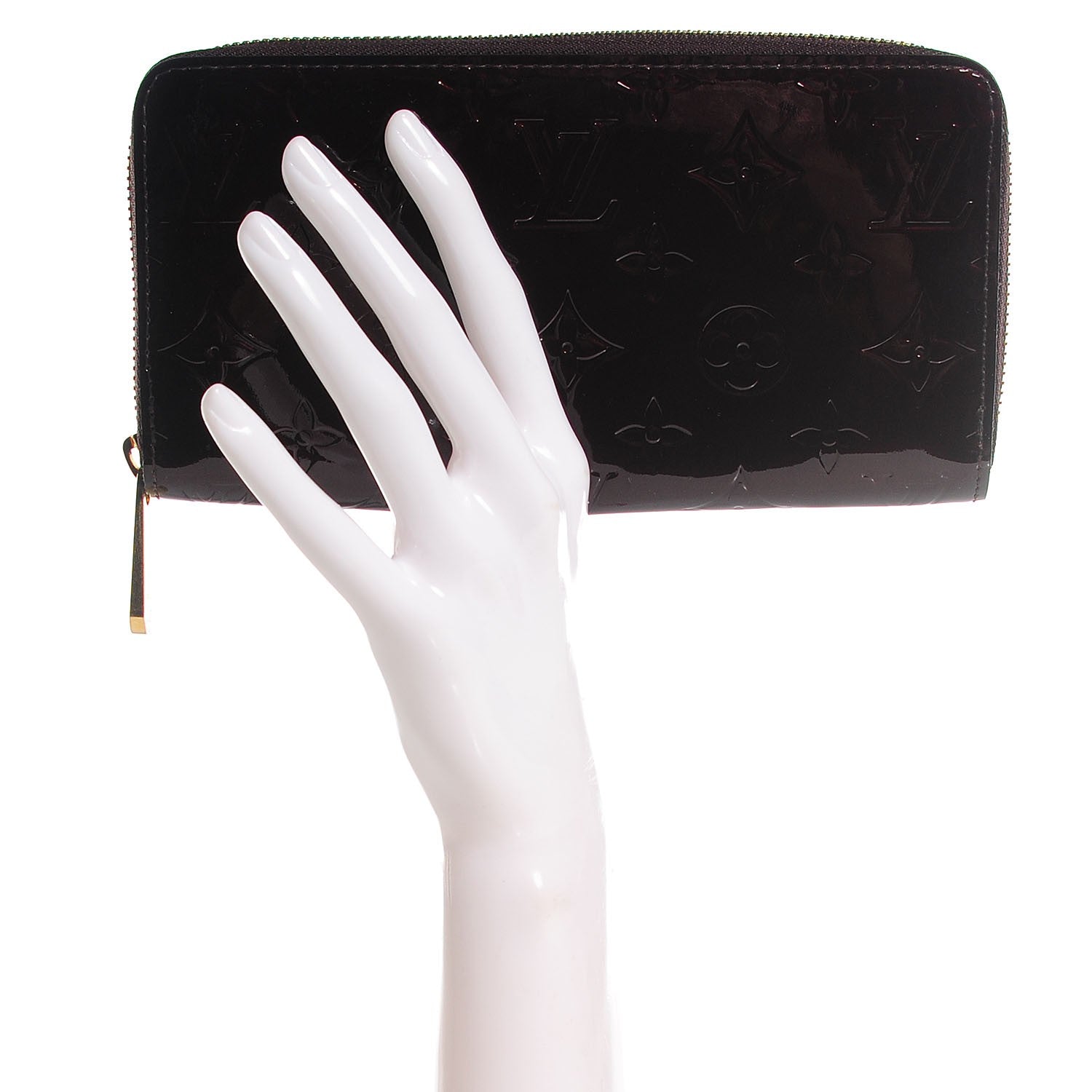 Louis Vuitton Vernis Zippy Wallet Amarante 2 of 7
