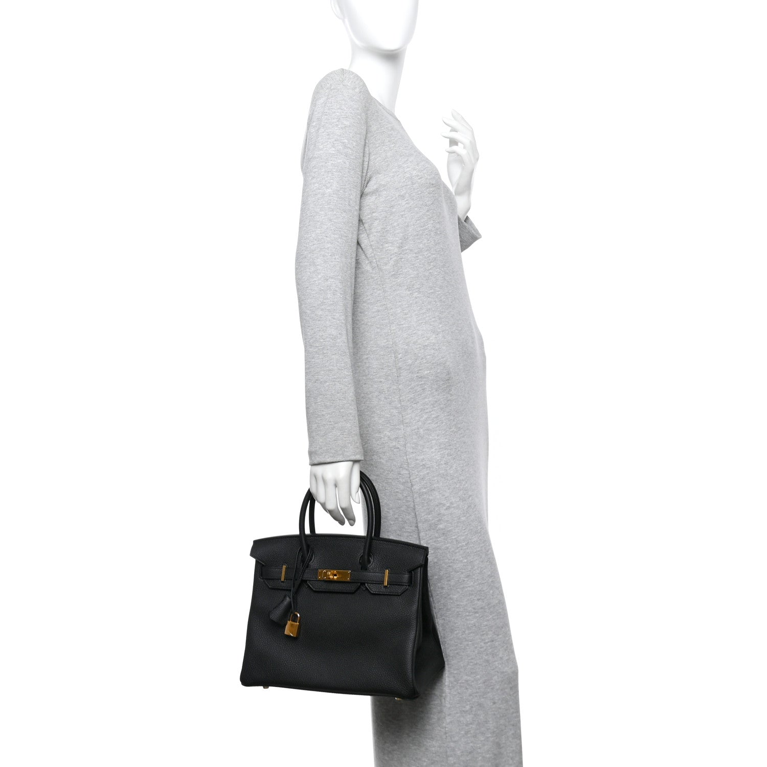 Hermes Togo Birkin 30 Black 2 of 11