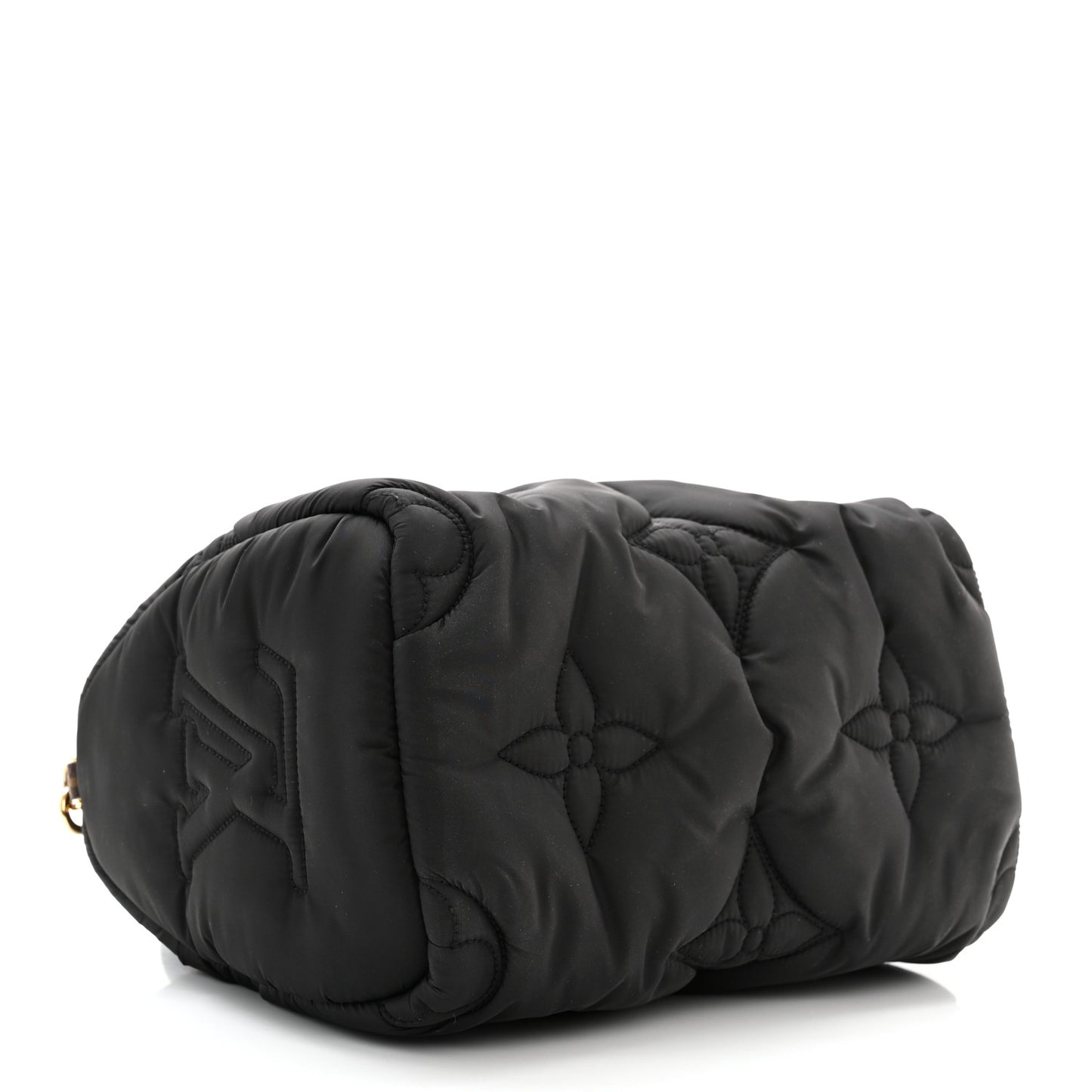Econyl Mini Monogram Pillow Speedy Bandouliere 25 Black