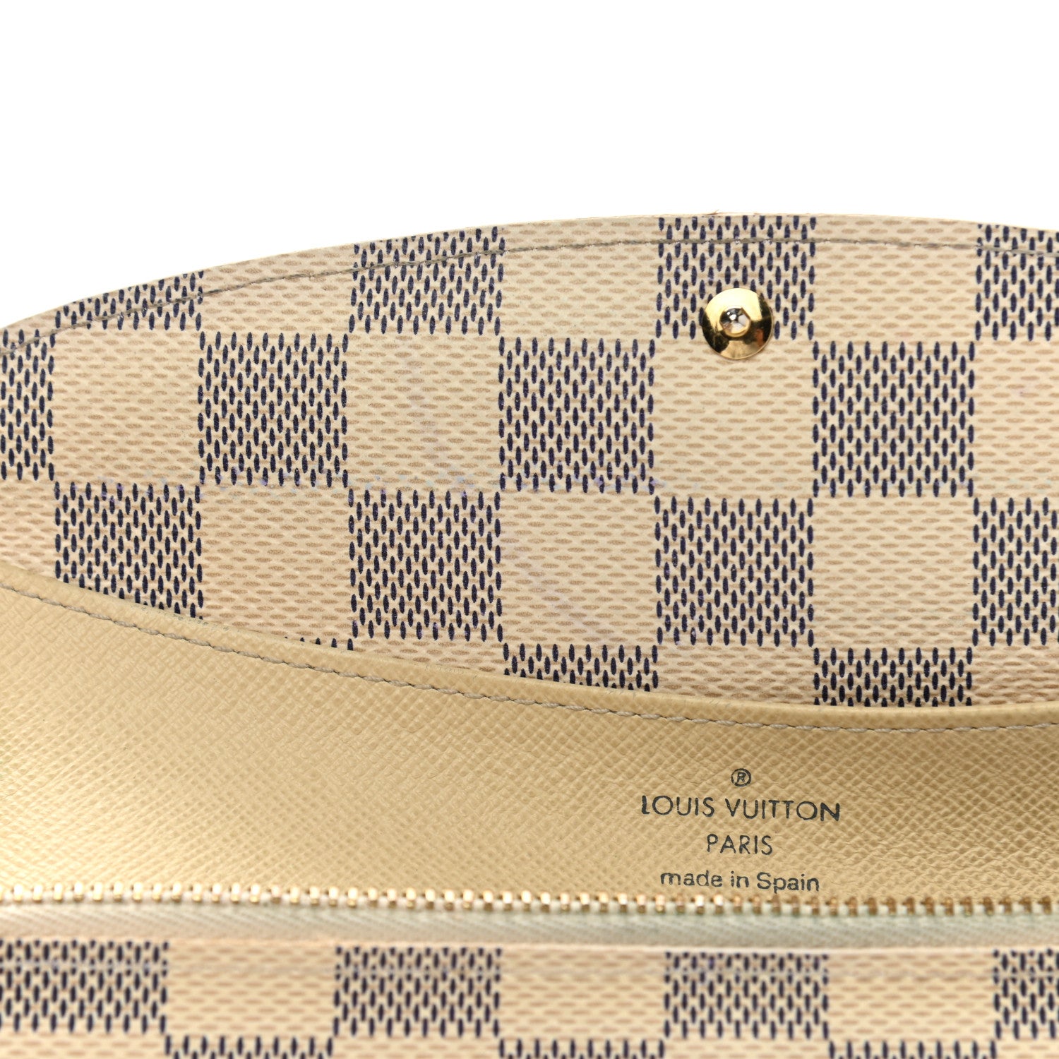 Louis Vuitton Damier Azur Emilie Wallet 13 of 17