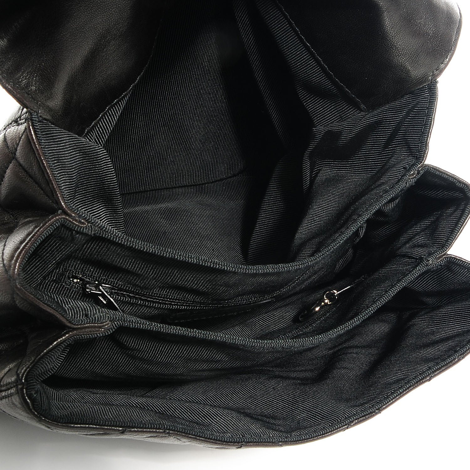 Chanel Lambskin Quilted Backpack Black 8 of 10